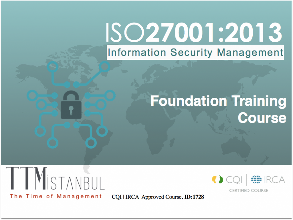 ISO/IEC 27001 Foundation Training Course (2 Day) Open Fintech